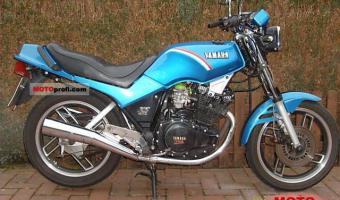 1985 Yamaha XS 400 DOHC (reduced effect)