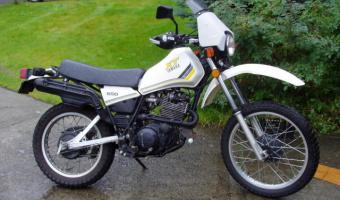 1983 Yamaha XT 550 (reduced effect) #1