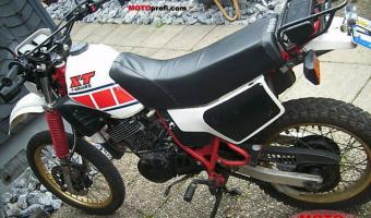 1984 Yamaha XT 600 (reduced effect)