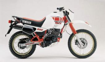 1989 Yamaha XT 600 (reduced effect)
