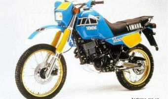 1985 Yamaha XT 600 Tenere (reduced effect)