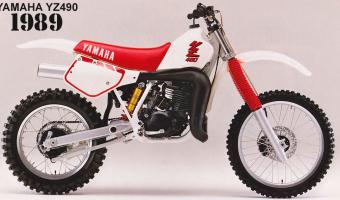 1987 Yamaha YZ490 #1
