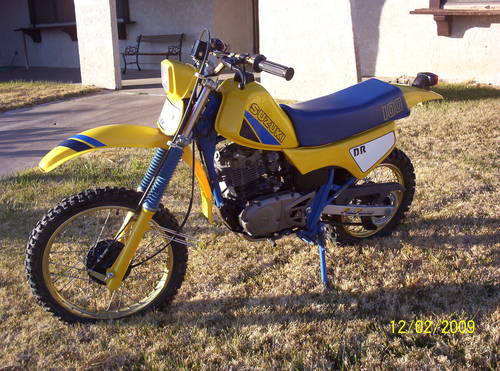 1987 Suzuki DR 100 #9