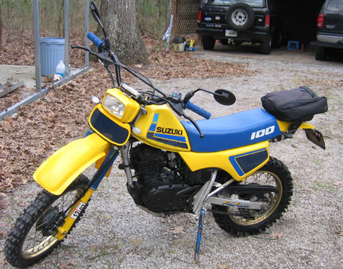 1987 Suzuki DR 100 #7