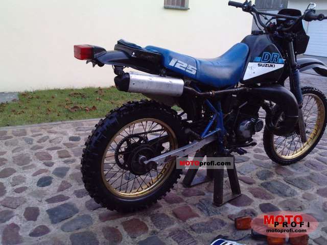 1991 Suzuki DR 125 #7