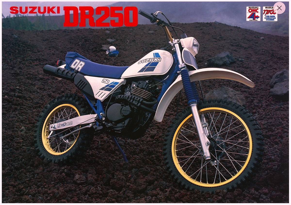 1987 Suzuki DR 250 S #9