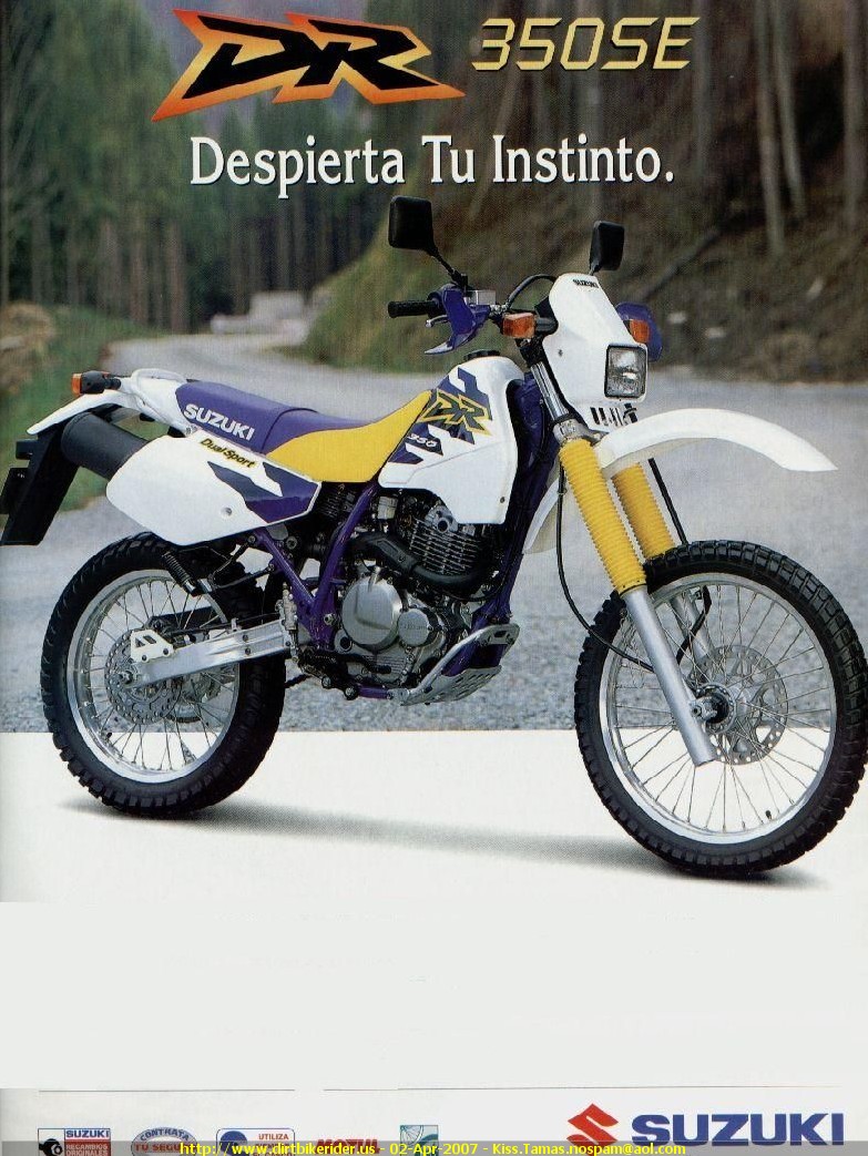 1999 Suzuki DR 350 SE #7
