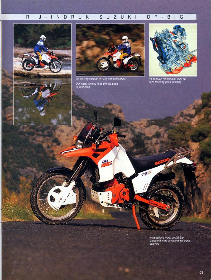 1988 Suzuki DR Big 750 S #9