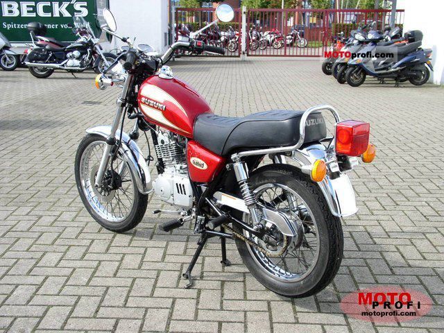 1999 Suzuki GN 125 #9