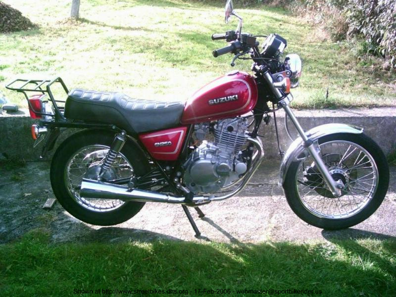 1991 Suzuki GN 250 E #8