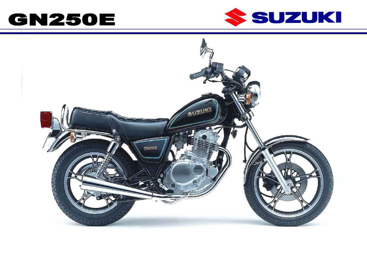 1997 Suzuki GN 250 #7