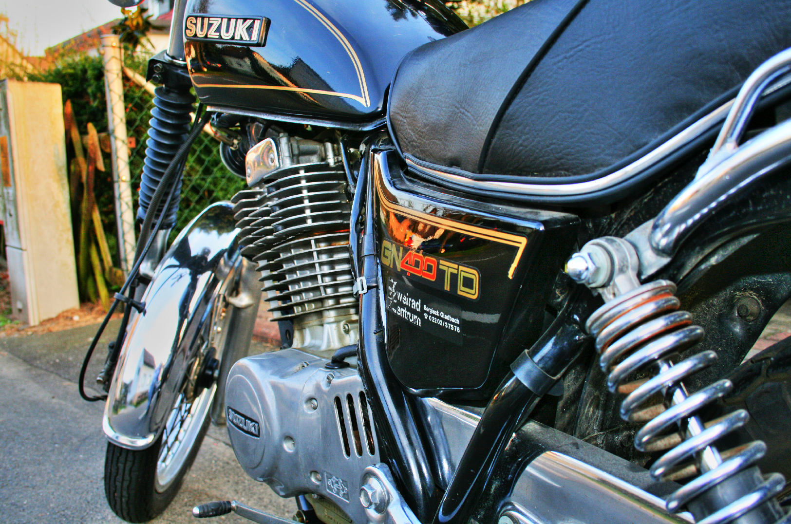 1981 Suzuki GN 400 TD #8