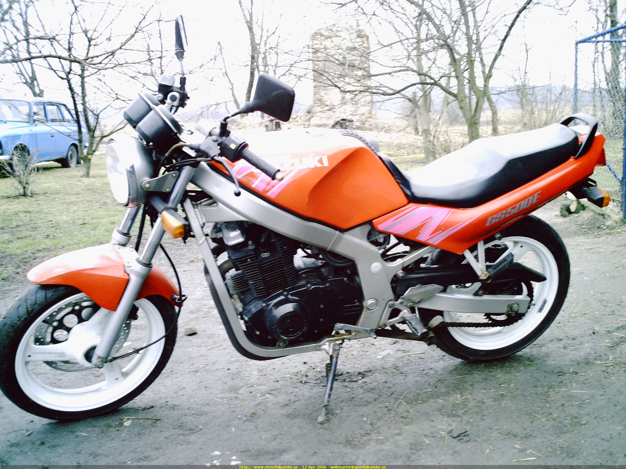 1992 Suzuki GS 500 E (reduced effect) #7