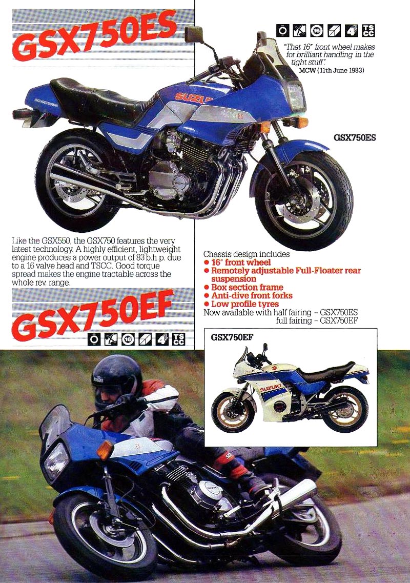 1985 Suzuki GSX 750 EF #7