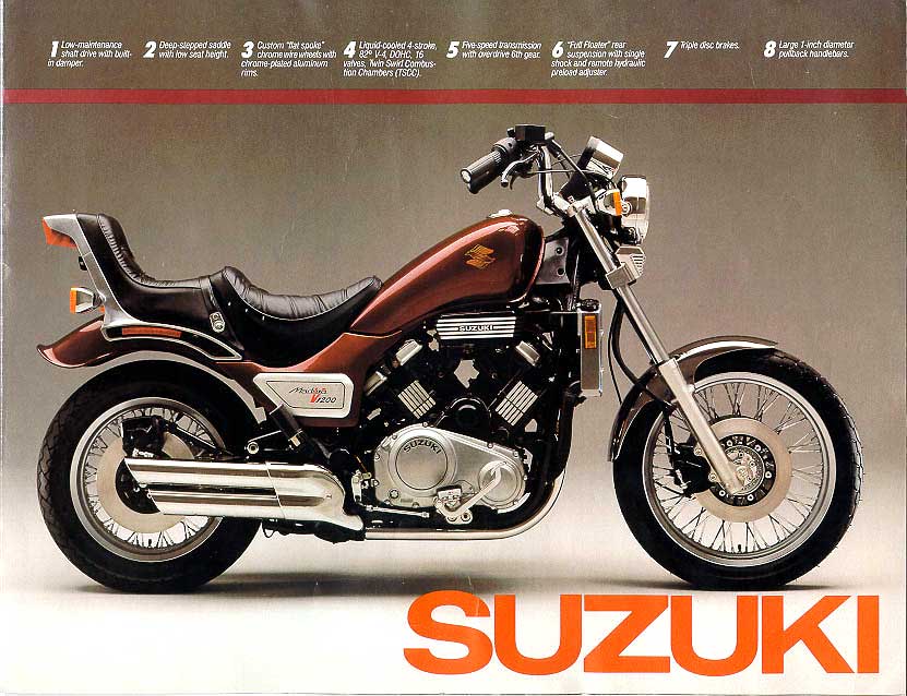 1985 Suzuki GV 700 Madura #10