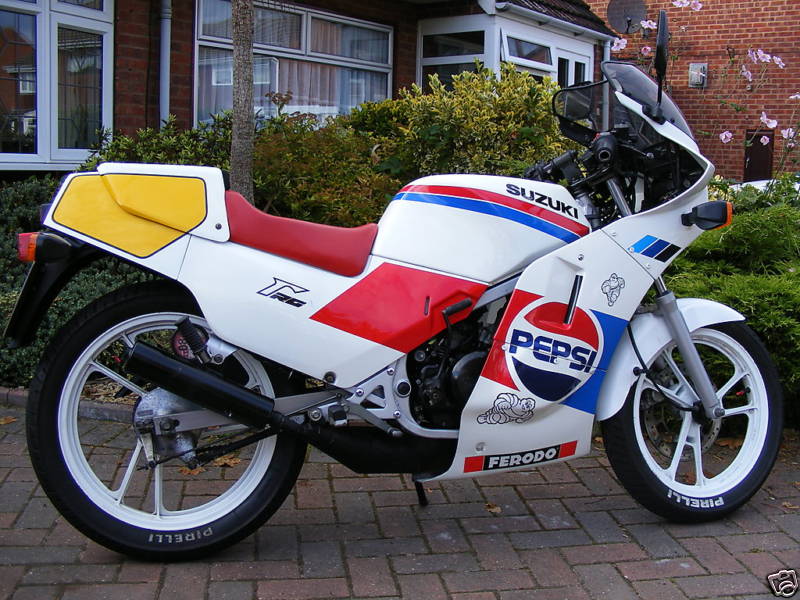 1986 Suzuki RG125 Gamma #8