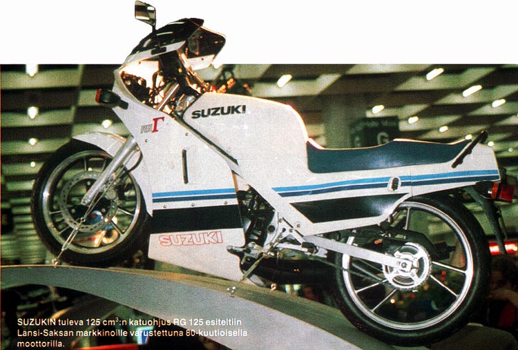 1986 Suzuki RG125 Gamma #10