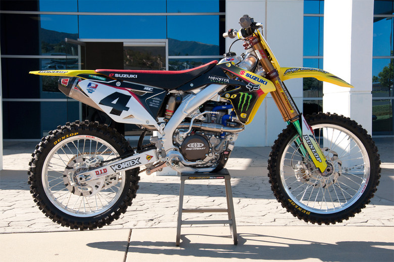 2007 Suzuki RMZ 450 Carmichael Replica #9