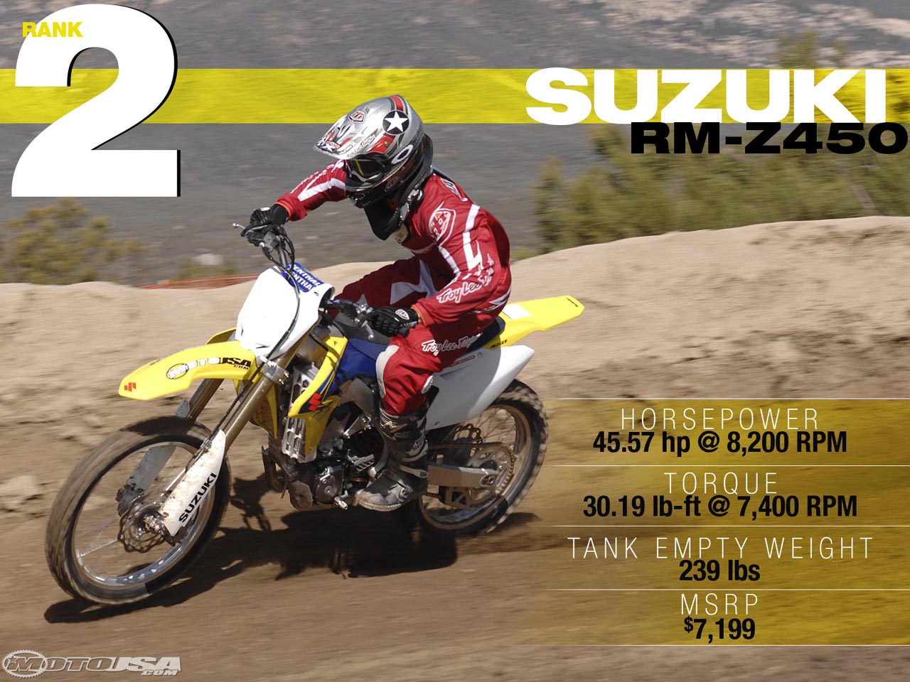 2008 Suzuki RMZ 450 #10