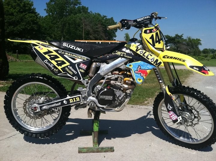 2009 Suzuki RMZ 450 #8