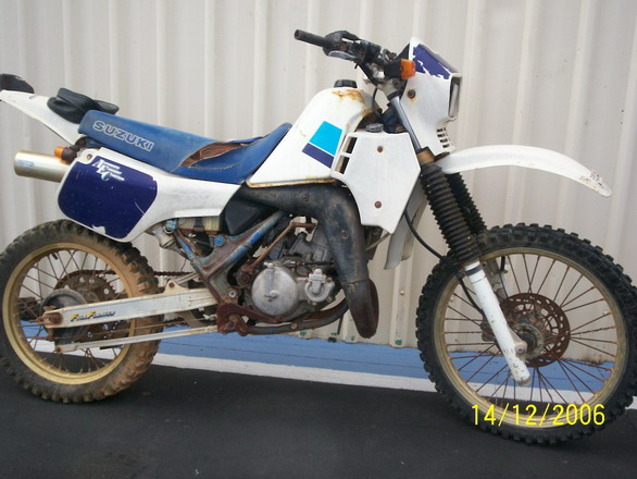 1986 Suzuki TS 250 X #9