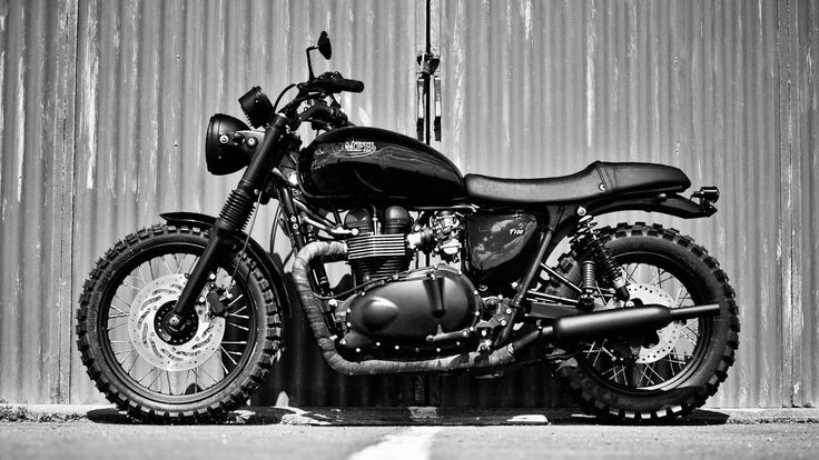 2007 Triumph Bonneville Black #10