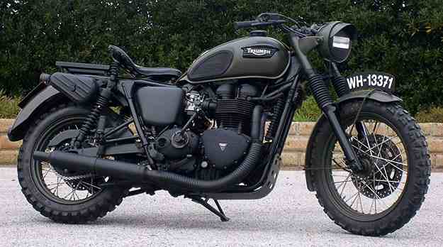 2007 Triumph Bonneville Black #7