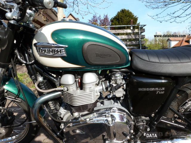 2008 Triumph Bonneville T100 #7