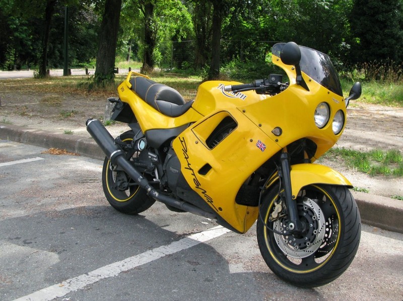 Triumph Daytona Yellow