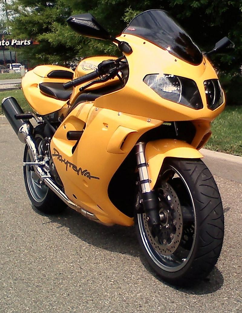 Triumph Daytona Yellow