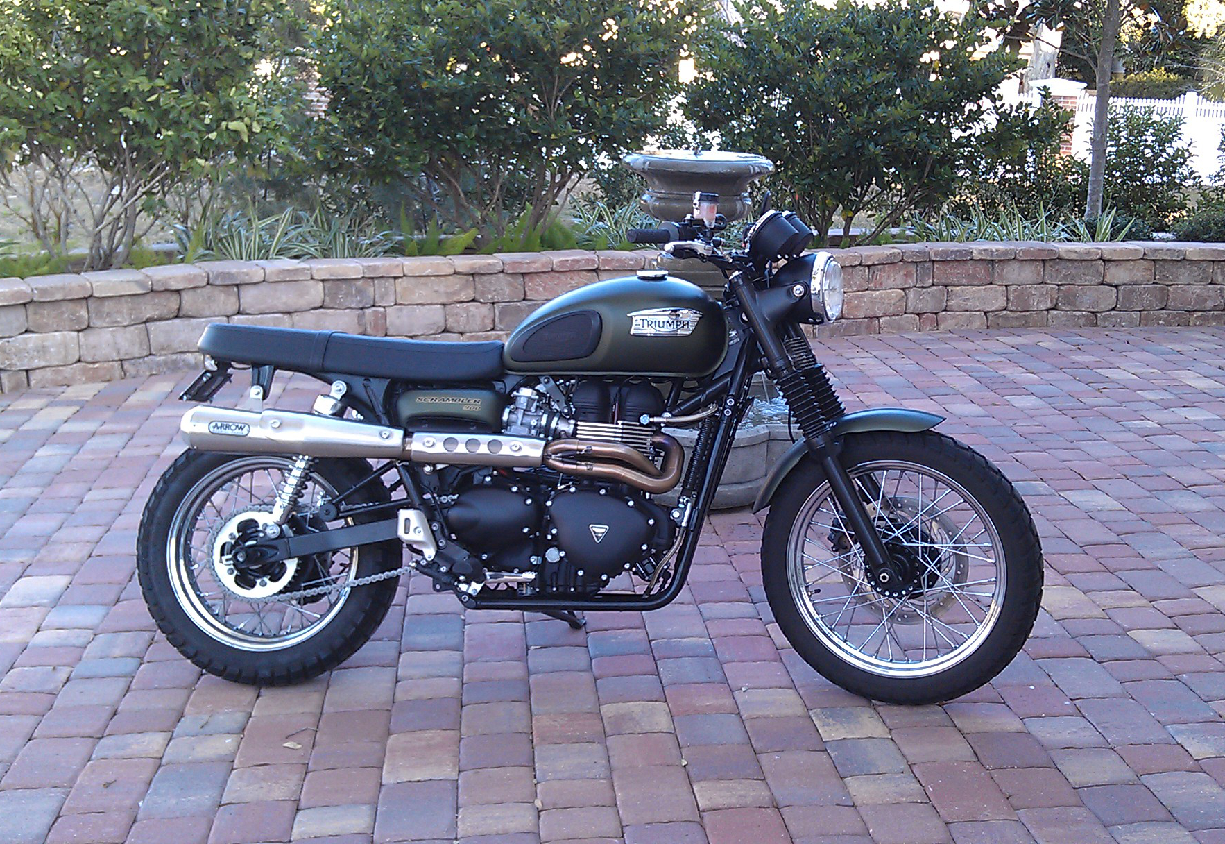 2011 Triumph Scrambler #7