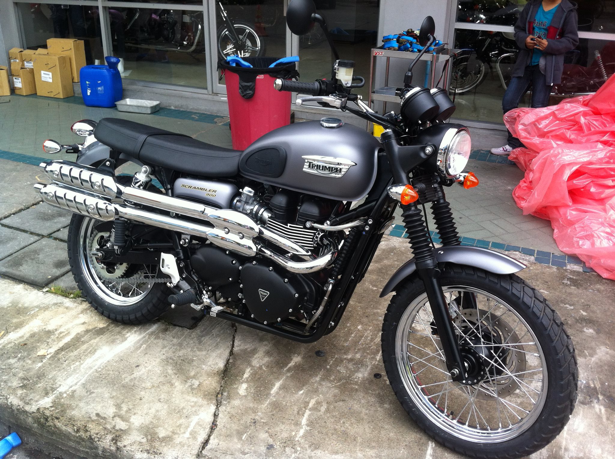 2013 Triumph Scrambler #8