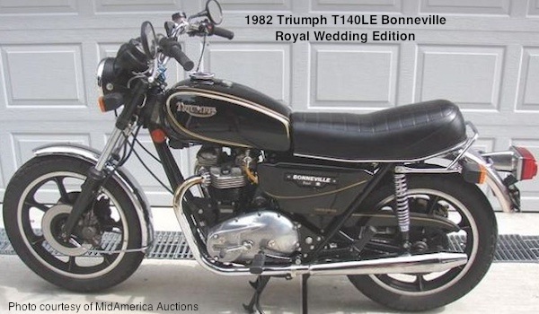 1981 Triumph T140 ES Bonneville Royal Limited Edition #9