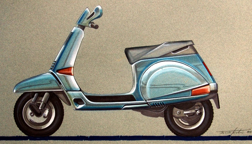 Vespa Cosa 200 GS #9