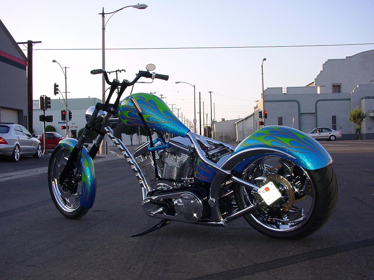 2010 West Coast Choppers El Diablo Rigid #7