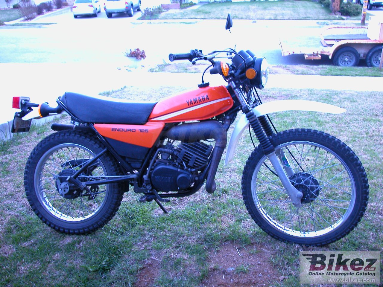 1980 Yamaha DT 125 E #9