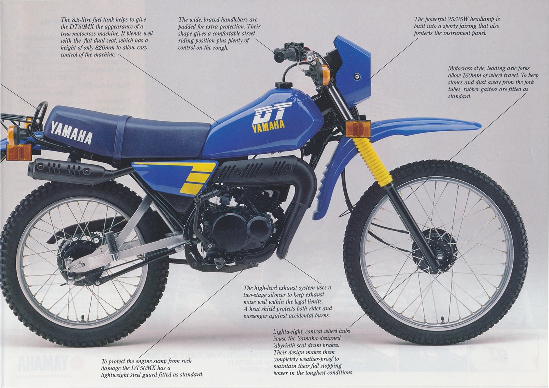 1983 Yamaha DT 50 MX #7