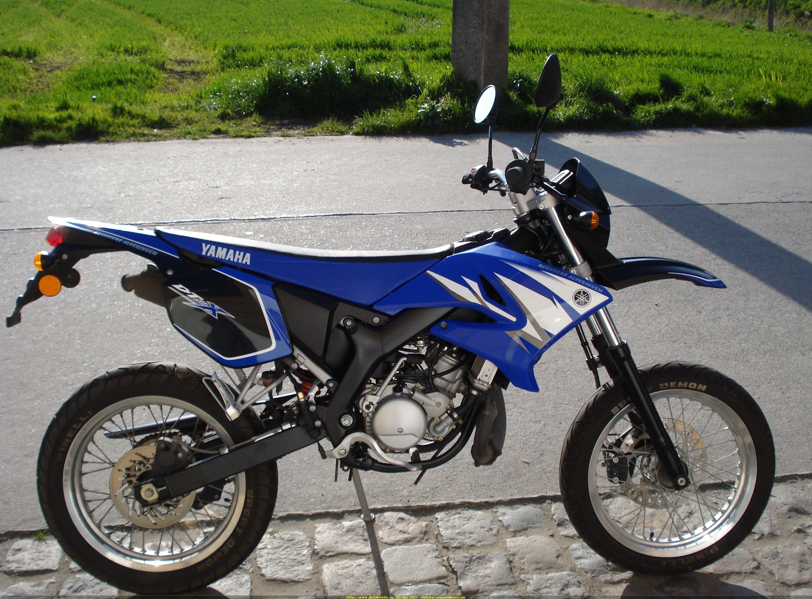 2007 Yamaha DT 50 X #9