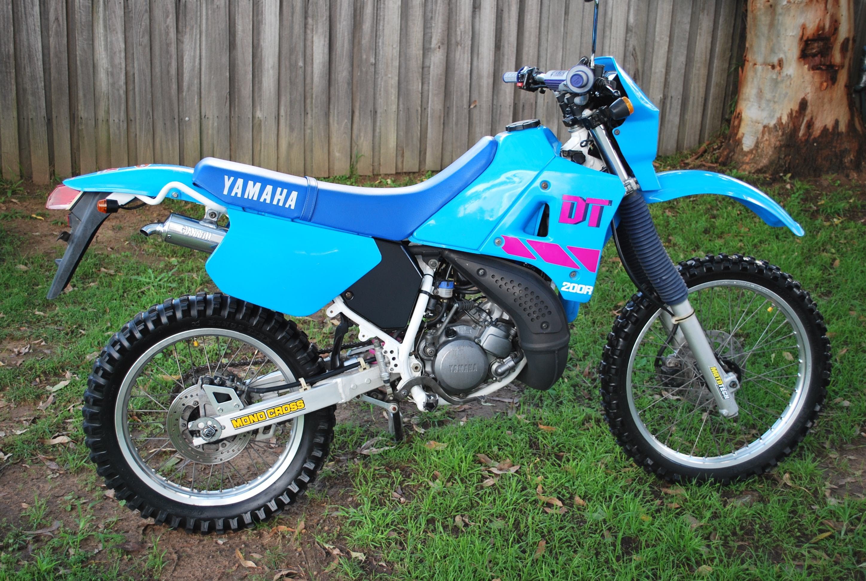 1991 Yamaha DT200R #7