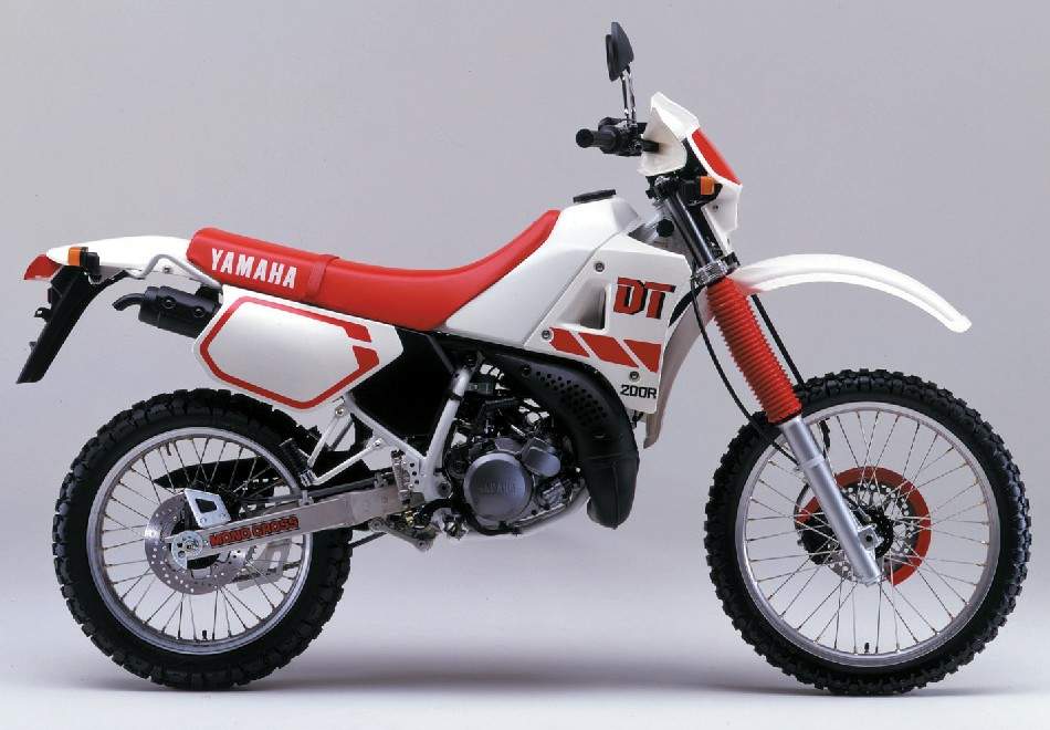 1991 Yamaha DT200R #9