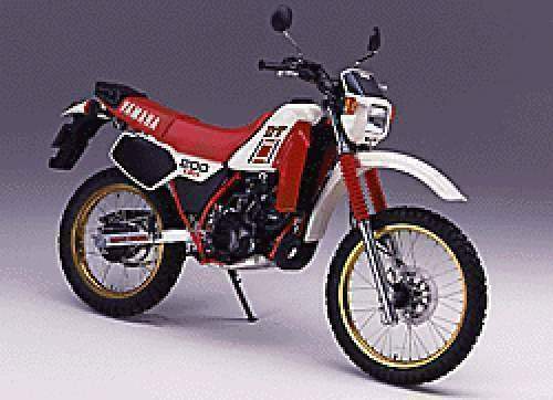 Yamaha DT200R #7