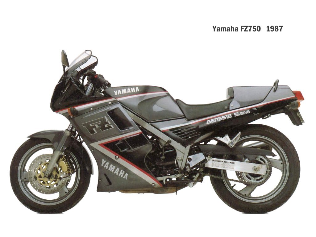 1987 Yamaha FZR 1000 Genesis (reduced effect) #9