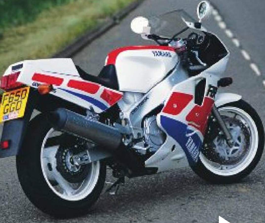 1990 Yamaha FZR 1000 #10