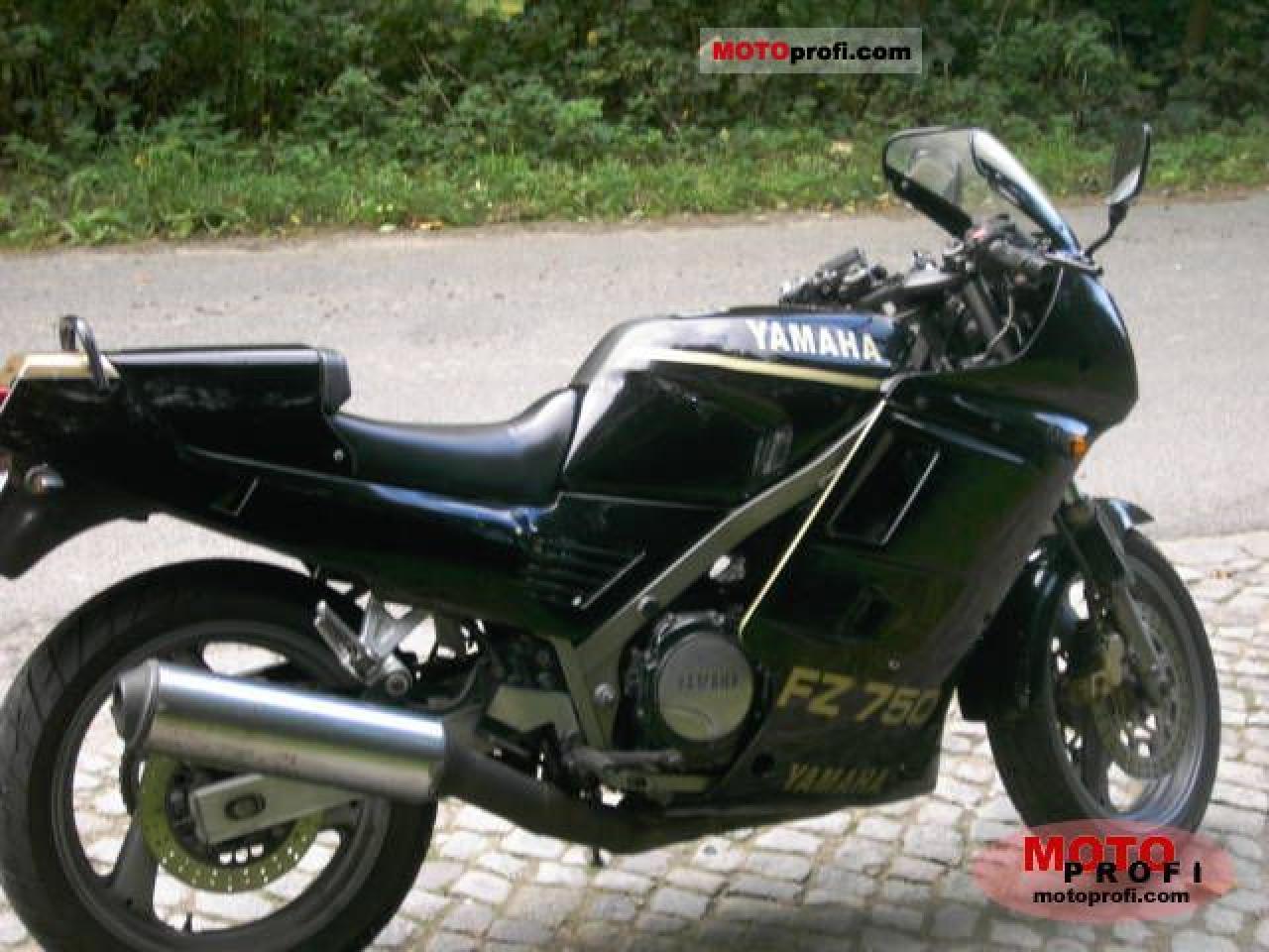 1989 Yamaha FZR 750 R (reduced effect) #7