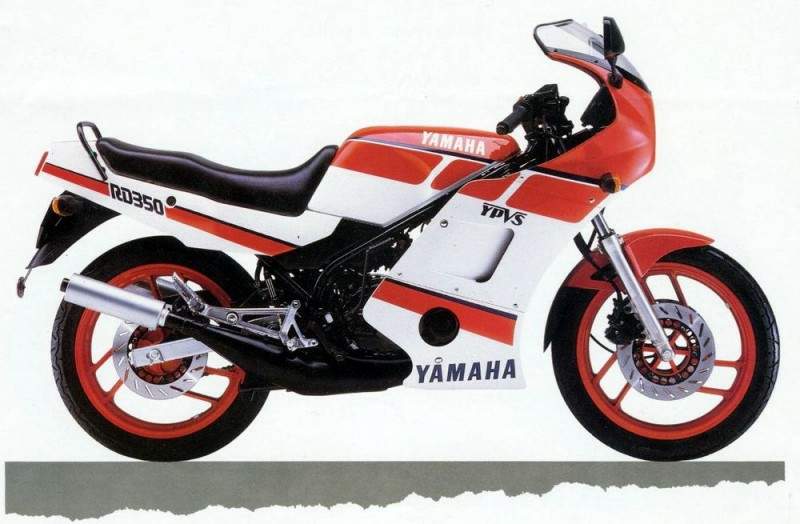 1986 Yamaha RD 350 F #7