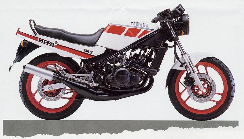 1990 Yamaha RD 350 F #9
