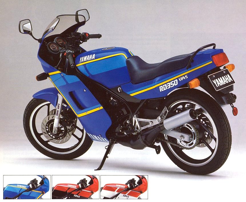 1990 Yamaha RD 350 F #10