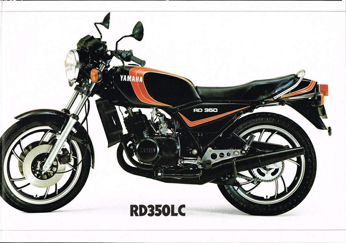 1982 Yamaha RD 350 LC #8