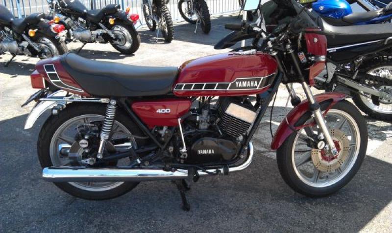 1989 Yamaha RD 350 N #9