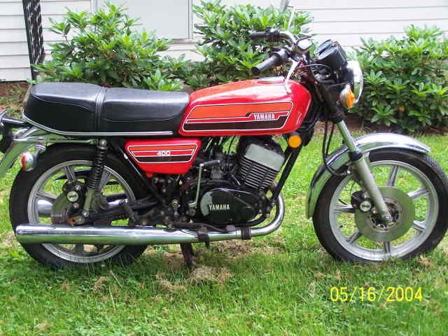 1986 Yamaha RD 350 (reduced effect) #7